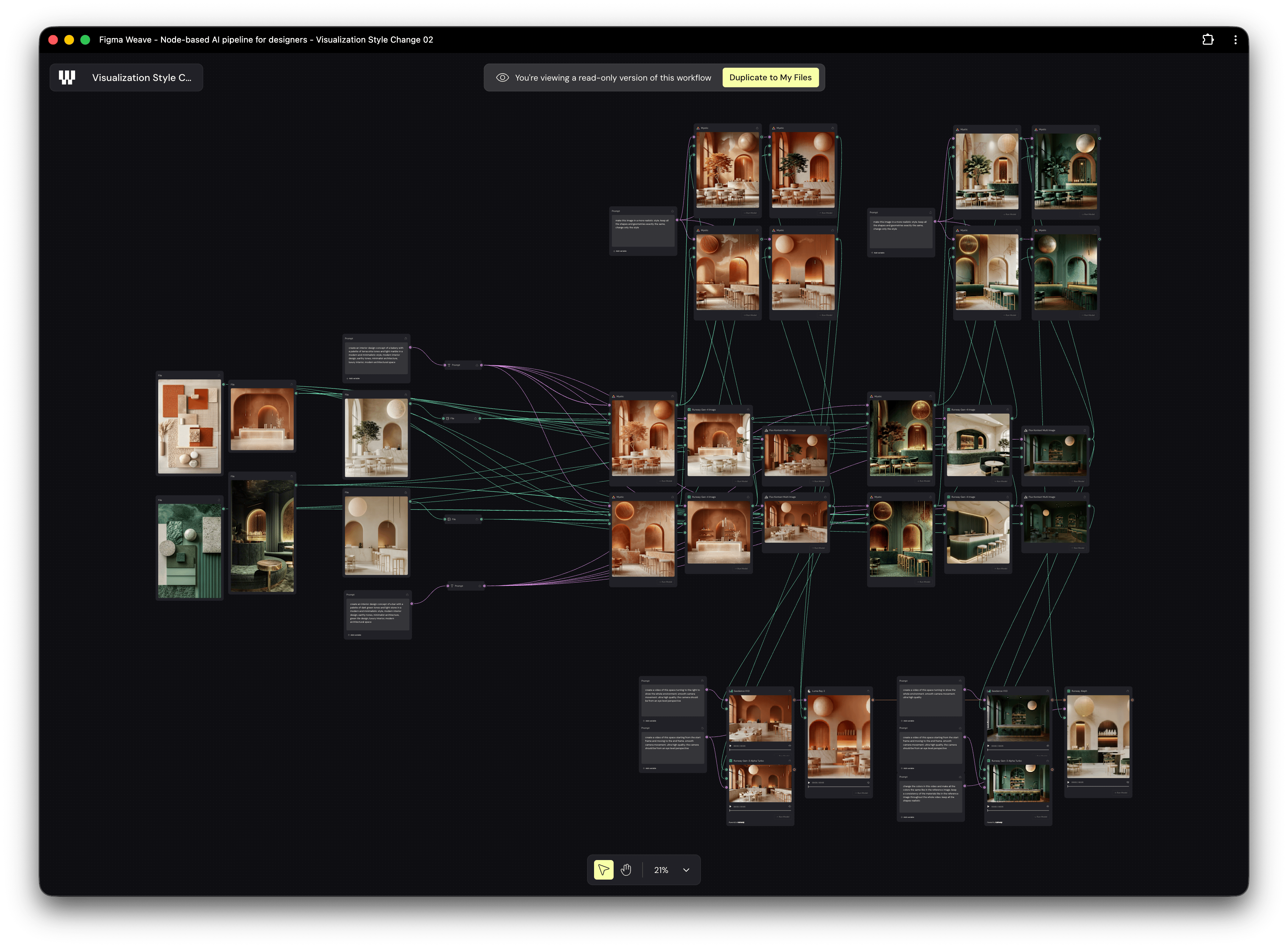 AI Visualization Style Change for Architects — Explore Multiple Aesthetics